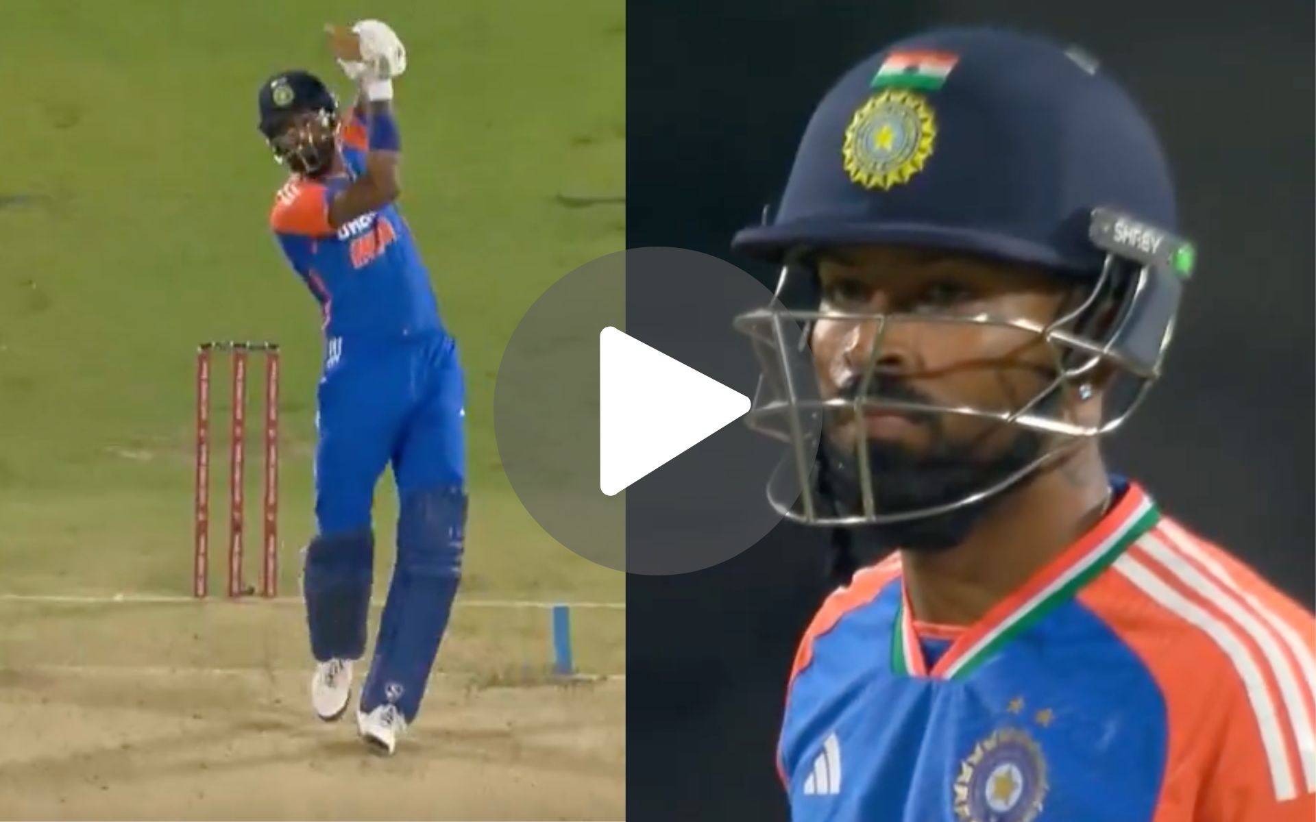 [Watch] Hardik Pandya's Cold-Look After Savage Six Steals Limelight Against England